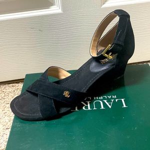 Lauren Ralph Lauren suede wedges
